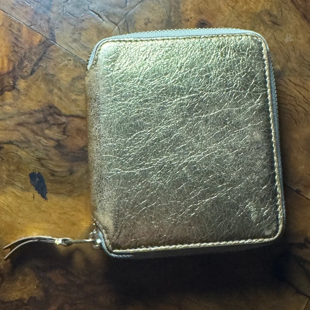 Comme de garçons Metallic Leather Wallet - Picture 12 of 16